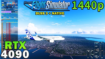 Microsoft Flight Simulator 2020 1440p | RTX 4090 | Ryzen 9 7950X | DLSS 3 ON & OFF | Ultra Settings