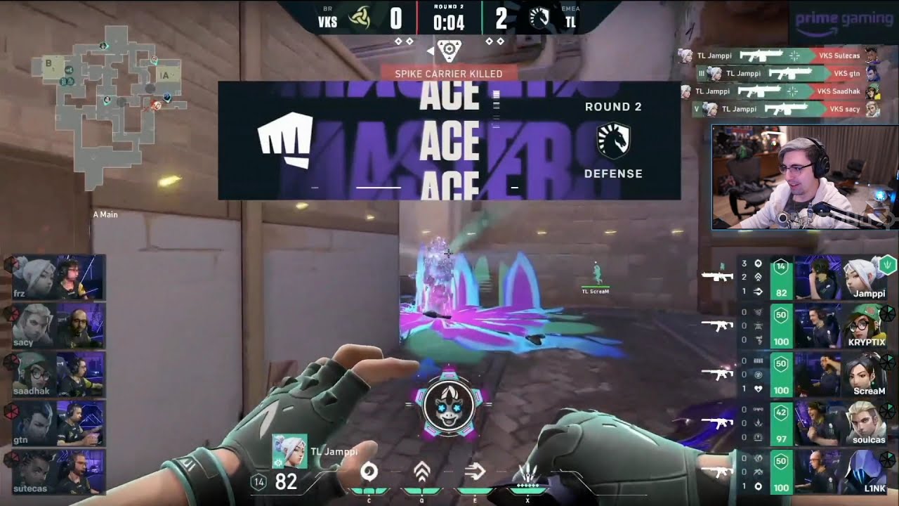 shroud and hiko *REACT* to TL Jamppi 5k judge (Team Liquid VS Vikings)