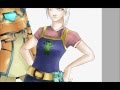 Speedpaint- Transformers Prime Miko and Animated Sari