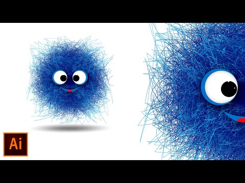 illustrator tutorial | illustrator tutorials for beginners | illustrator Design  fur