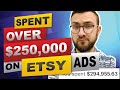 What I learned after spending over $250K on Etsy ads - How to run ads on Etsy