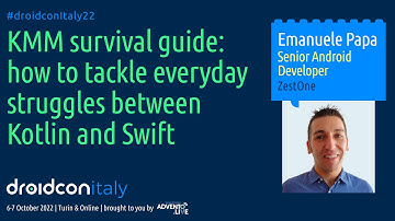 Emanuele Papa - KMM survival guide: how to tackle everyday struggles between Kotlin and Swift