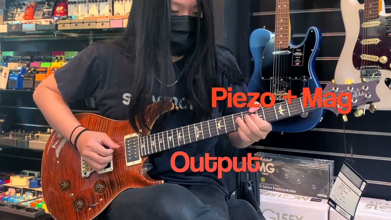 PRS Custom 24 Piezo 10top