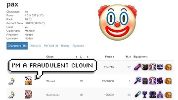 Rotmg Cheater Report - Pax