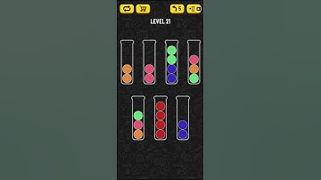 Ball Sort Puzzle - level 21