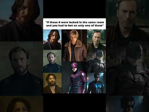 who are u betting on? #leonskennedy #daredevil #captainamerica #explore #ytshorts