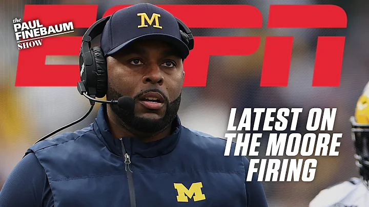 Latest on Michigan firing Sherrone Moore for an inappropriate relationship | The Paul Finebaum Show