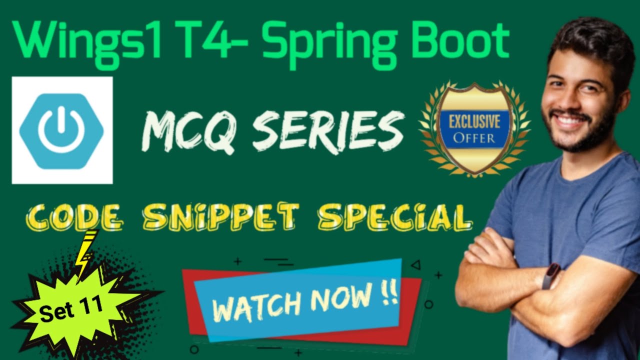 Wings1 t4 spring boot mcq series set 11 t4 spring boot mcq tcs 