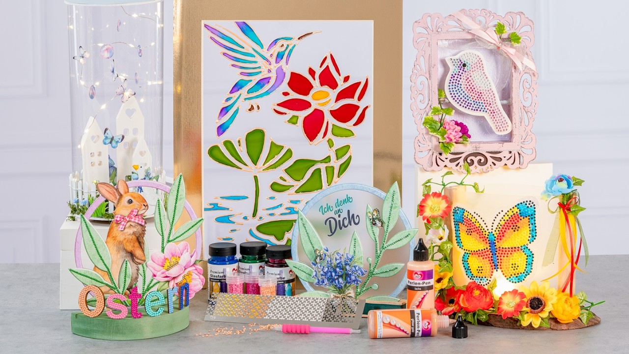 Windradfolie & Diamond Painting | Basteln live