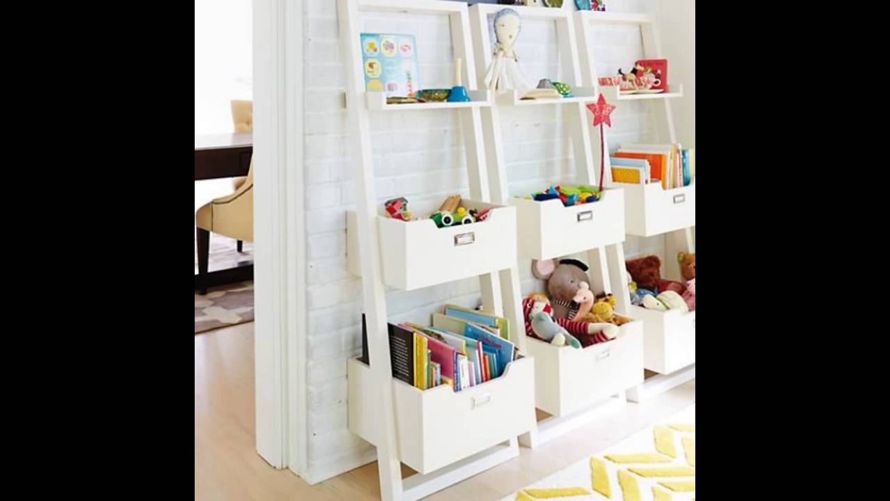 Kids Desk With Bookcase Youtube