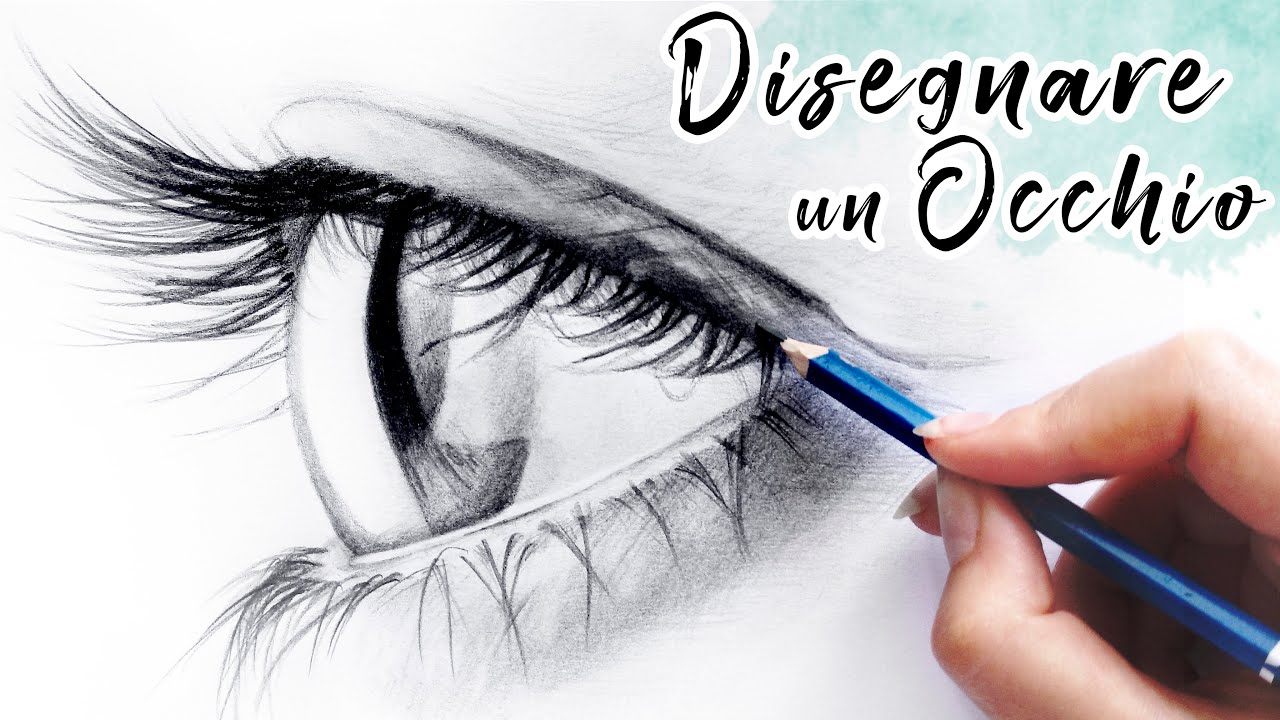 Come Disegnare Un Occhio Di Profilo Tutorial Disegno Realistico A Matita Per Disegnare Il Volto Youtube