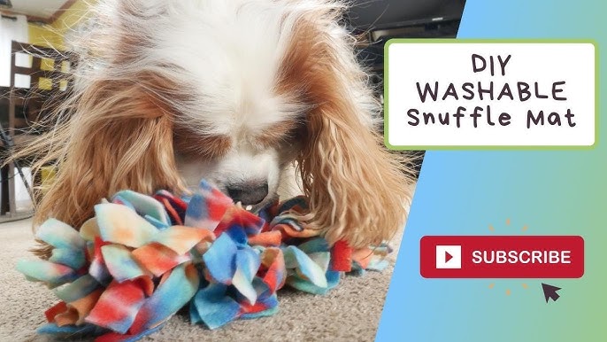 How to Make a Snuffle Mat ⋆ Dream a Little Bigger