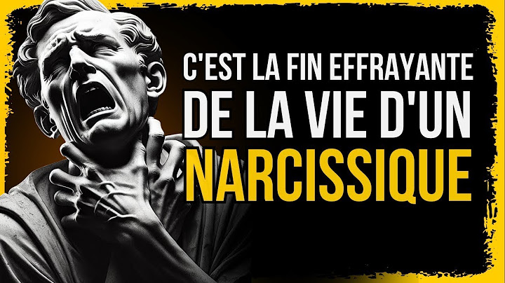 La FIN EFFRAYANTE de la vie d'un NARCISSIQUE | 5 VÉRITÉS TROUBLANTES