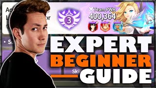 Expert Beginner Guide (Fastest Way To 400K PWR) | Claytano Summoners War Chronicles 19