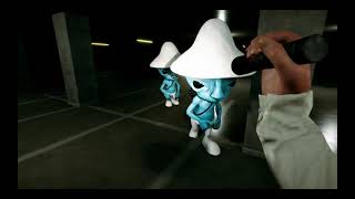 Inside the backrooms Smurf Cat mod screenshot 2