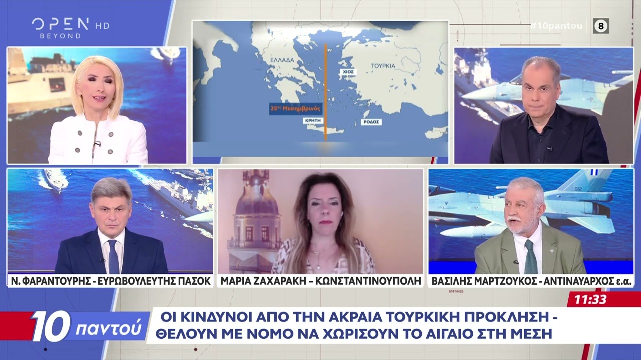 OPEN Δεν μπορεί να υπάρχει 2° casus belli στο τραπέζι Αθήνα & Βρυξέλλες πρέπει να αντιδράσουν άμεσα