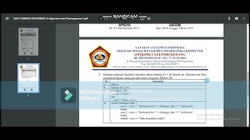 UAS ( ALGORITMA DAN PEMROGRAMAN 1 ) C++