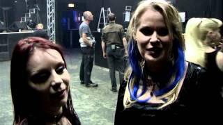 Making off  "Dancing in the light" video by Blutengel