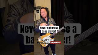 Chris Tapp explains how he managed to replace the bassist when his band started out #bassamp #guitar