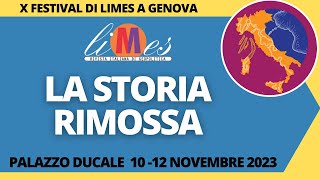 Caracciolo, Peluffo, Scurati: La storia rimossa - X Festival di Limes a Genova