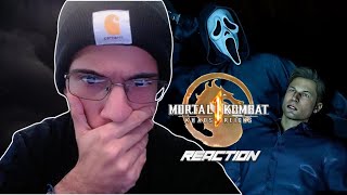 Mortal Kombat 1 Khaos Reigns Ghostface gameplay trailer REACTION