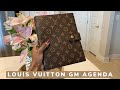 WHAT'S IN MY LOUIS VUITTON GM AGENDA | Large Ring Agenda
