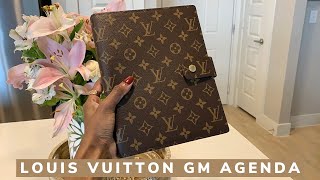 WHAT'S IN MY LOUIS VUITTON GM AGENDA