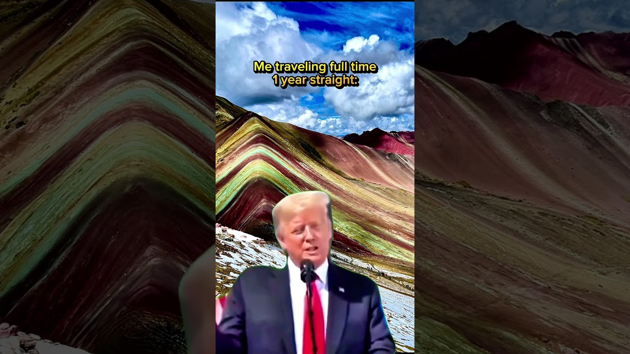 Priceless View! Vinicunca, Rainbow Mountain, Cusco, Peru 🇵🇪 