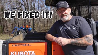 We FINALLY Fixed It! | Kubota RTV-X1140 Kept Dying | How Did We Do It?