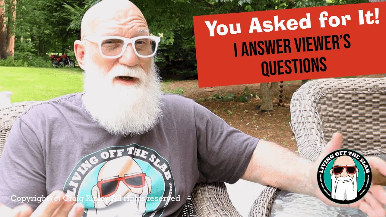 Старый, одинокий и отвечающий на вопросы зрителей