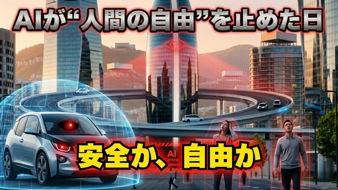 AIが“人間の自由”を止めた日：もし、AIがあなたの行動を「危険だから」と止めたら、どうしますか？それは保護でしょうか。それとも支配でしょうか。