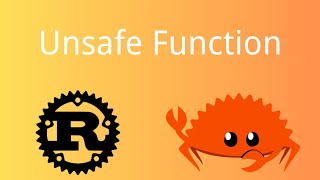 Celebrity Rust | Unsafe Function  | Rust Tutorial 79 Profile