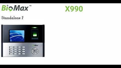 eSSL x990 time attendance machine