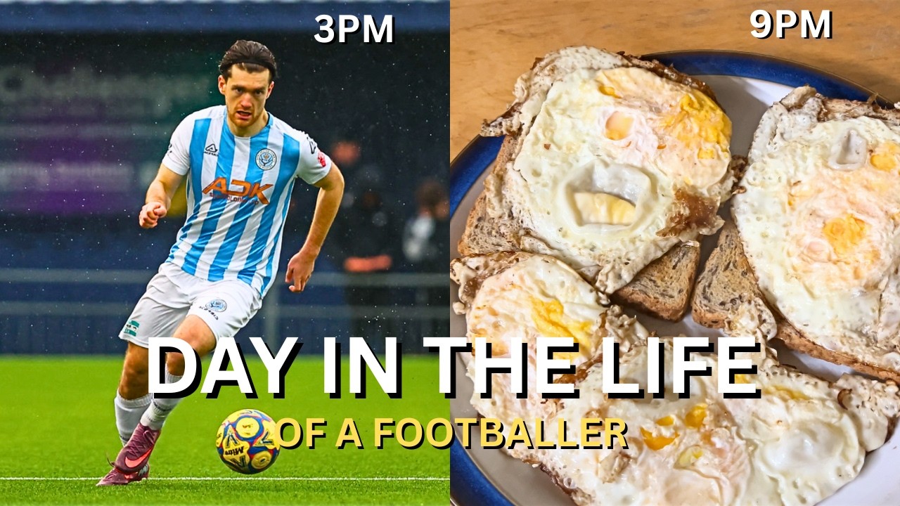Football Player Daily Routine Day in the Life of a Footballer | Saturday Match Day Routine - YouTube
