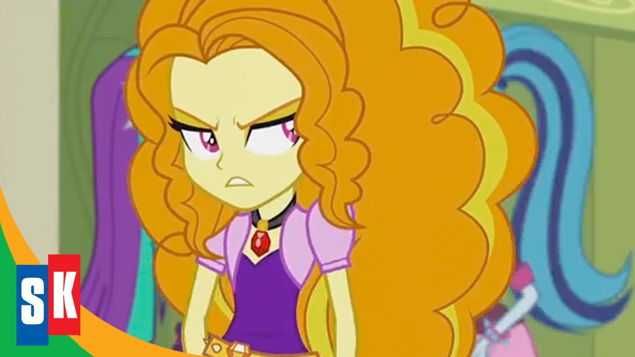 Sunset Shimmer Gives The Dazzlings A Tour - My Little Pony 