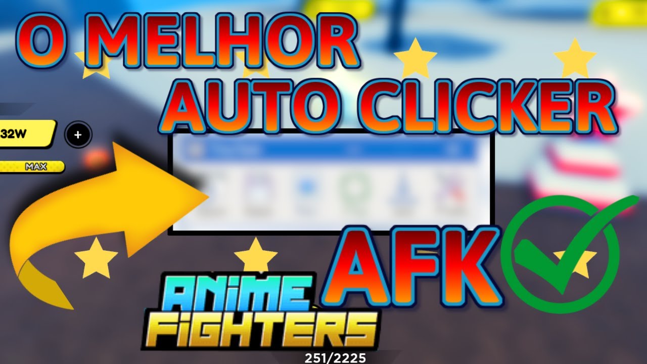 How to Auto Max Open in Anime Fighters  GS Auto Clicker AFK Tutorial 