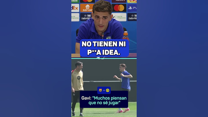 El 'MOMENTAZO' de GAVI en RUEDA DE PRENSA contra sus haters: "NO TIENEN NI P*** IDEA"