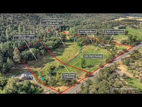3255 Pioneer Road, Medford, OR home video tour