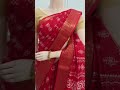 Red superb saree For orders dm #saree
