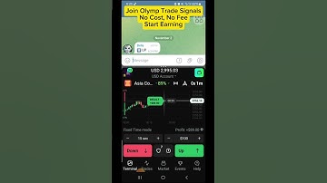 Join Free Olymp Trade Signal with Bella Bot and Start Earning