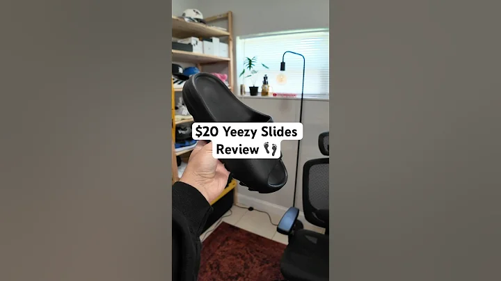 $20 Yeezy Slides Review 👣 #yeezy #yzy