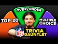 Taking on the ultimate nfl trivia gauntlet