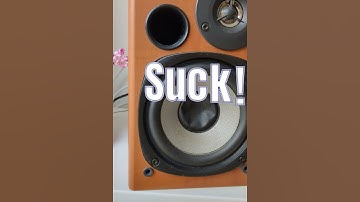 Fixing a crushed speaker cone - vacuum cleaner method