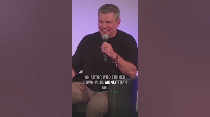 Why Matt Damon TURNED DOWN 10% of AVATAR! #shorts