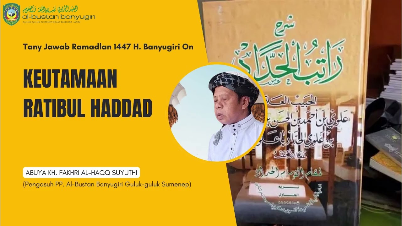 KEUTAMAAN RATIBUL HADDAD