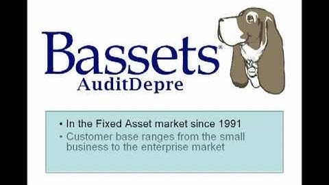 Bassets Audit Depre Overview