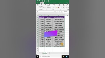 Excel Delete All Data One Click 😎😎😍 | Excel Clear All Shortcut Key | #Shorts | #Short