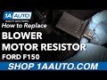 How to Replace Blower Motor Resistor 2009-14 Ford F-150