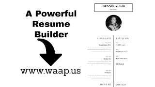 Dennis Alejo Resume Builder