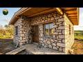 A Man Builds an Incredible Stone House by Hand for a Homeless Couple in the Wilderness